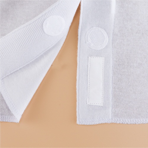 オオサキメディカル プラスハート ワンタッチ肌着 前開き 七分袖 紳士用 L グレー 74812 1枚(ご注文単位1枚)【直送品】