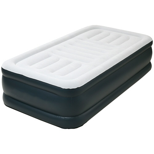 YAMAZEN デラックスエアベッド DXA-002(NV/GY) 1台（ご注文単位1台）【直送品】