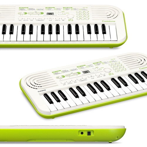 カシオ カシオトーン ミニキーボード ホワイト SA-50 1台(ご注文単位1台)【直送品】