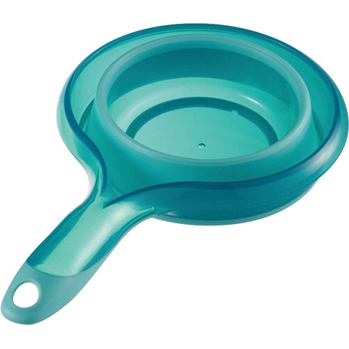 伊勢藤 折りたためる ソフト手おけ 1.2L ブルー I-523BL 1個(ご注文単位1個)【直送品】