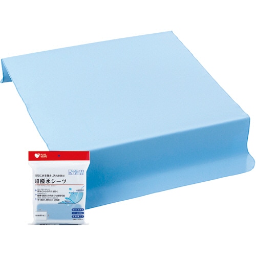 オオサキメディカル プラスハート 超撥水シーツ 1枚(ご注文単位1枚)【直送品】