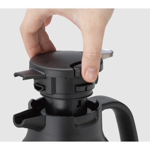 ピーコック ステンレス製 ハンディポット 1.5L レッド AHR-150-R 1個(ご注文単位1個)【直送品】