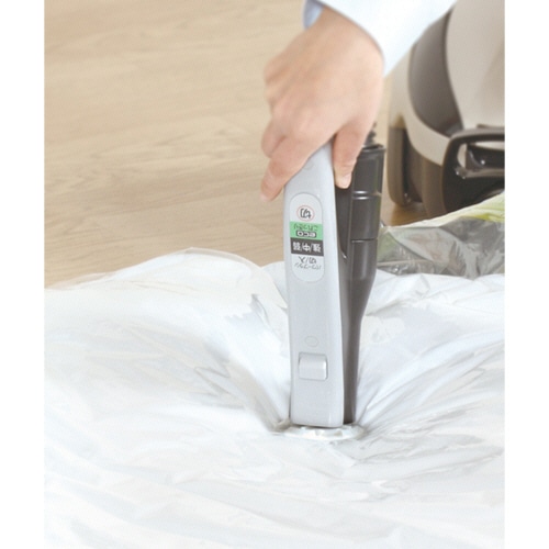 東和産業 防ダニ 押すだけふとん圧縮パック M 1枚(ご注文単位1枚)【直送品】