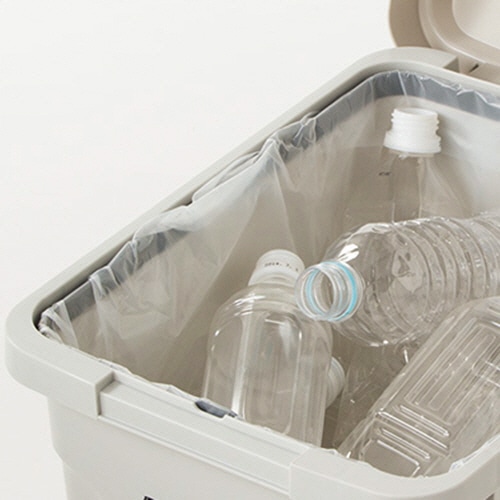 アスベル SPハンドル付ダストボックス 45L ホワイト 1台（ご注文単位1台）【直送品】