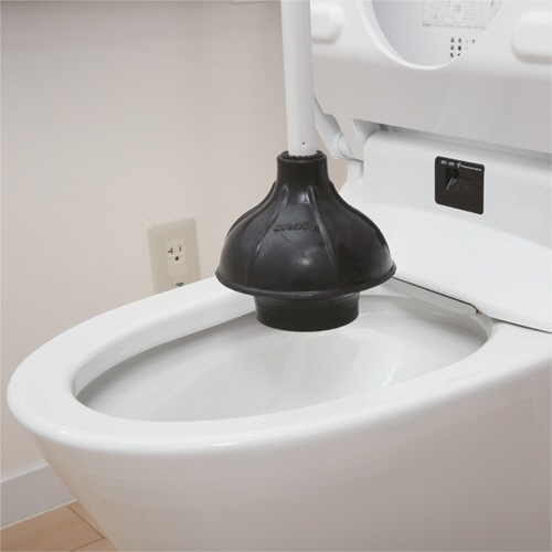 山崎産業 コンドル ラバーカップ短柄 ケース付 1個(ご注文単位1個)【直送品】