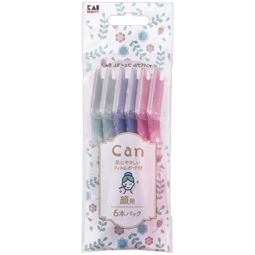 貝印 キャンバブルT フェイスL GA0117 6本/袋（ご注文単位1袋）【直送品】