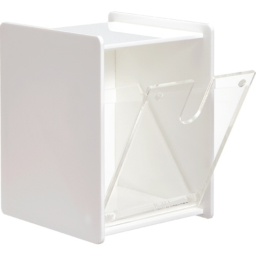 アスト アクリル診察券入れ ホワイト 1個(ご注文単位1個)【直送品】
