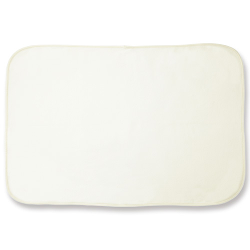 オーミケンシ フリースひざ掛け オフホワイト 3枚/袋（ご注文単位1袋）【直送品】