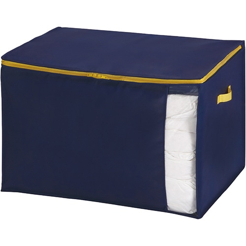 東和産業 コンパクト優収納アルファ L ネイビー 1個(ご注文単位1個)【直送品】