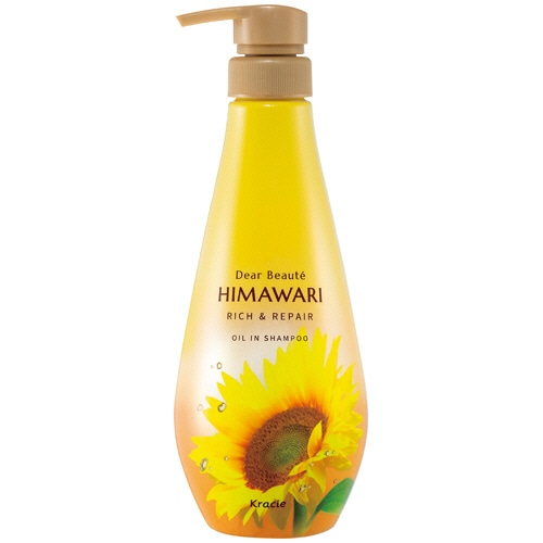 クラシエ ディアボーテ ヒマワリ オイルインシャンプー リッチ&リペア 本体 500ml 1本（ご注文単位1本）【直送品】