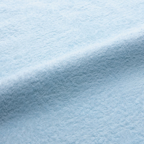 タオルケット 140×190cm ブルー 1枚(ご注文単位1枚)【直送品】