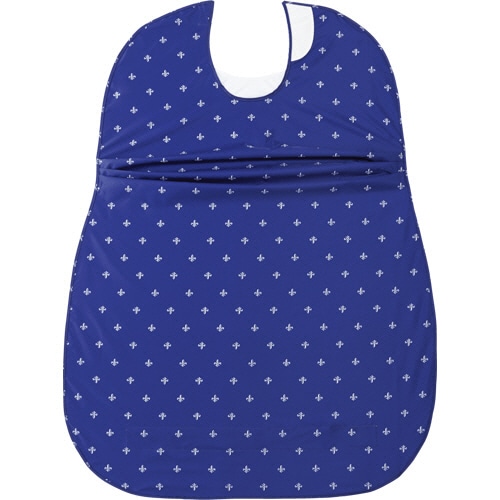 オオサキメディカル プラスハート こぼれにくい食事用エプロン サイドタック ネイビー 73745 1枚(ご注文単位1枚)【直送品】