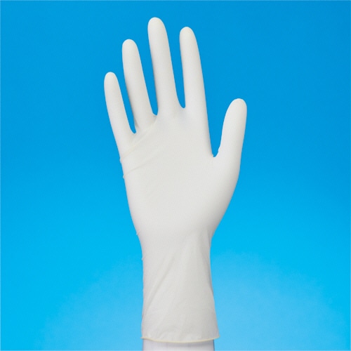 川西工業 ラテックスグローブ 粉付 SS #2133 100枚/箱(ご注文単位1箱)【直送品】