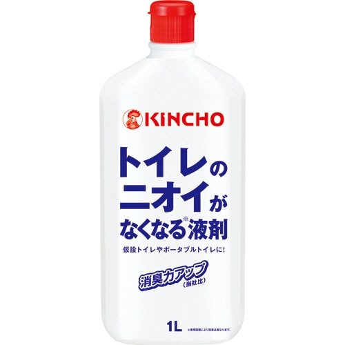大日本除蟲菊 KINCHO トイレのニオイがなくなる液剤 1L 1本（ご注文単位1本）【直送品】