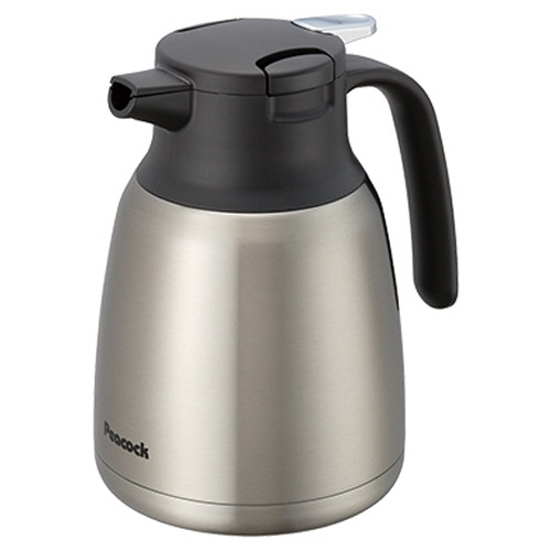 ピーコック ステンレス製 ハンディポット 1.0L ステンレス AHR-100-XA 1個（ご注文単位1個）【直送品】