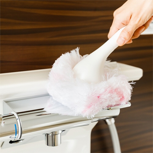 山崎産業 ユニットバスボンくん抗菌 ハンディ ピンク 1個(ご注文単位1個)【直送品】