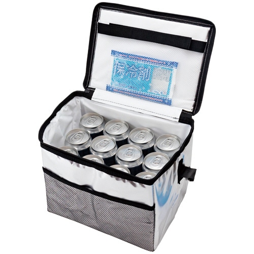 アサヒ興洋 ソフトクーラーバッグアルミ 12L AC22-02 1個(ご注文単位1個)【直送品】