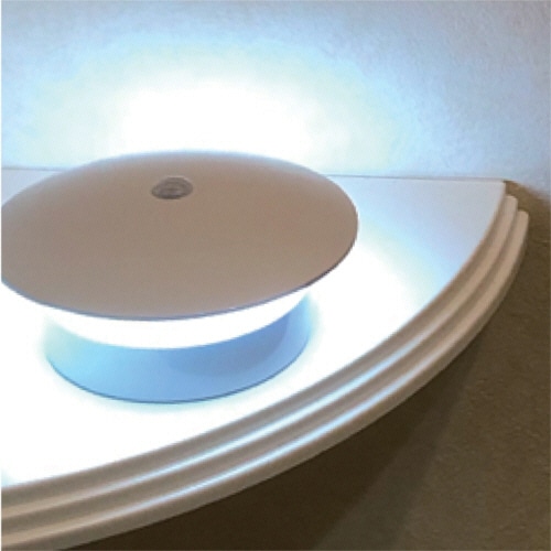 ナカバヤシ リーベックス マルチスタイル LEDミニセンサーライト やさしく光る丸タイプ SL101 1個（ご注文単位1個）【直送品】