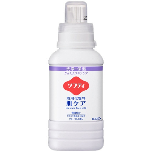 花王 ソフティ 浴用化粧料 肌ケア 400ml 1本（ご注文単位1本）【直送品】