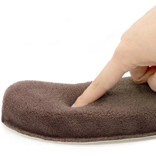 ヨコズナクリエーション モダニスト 極ふわ 吸着便座シート モカ 1パック(ご注文単位1パック)【直送品】