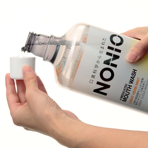 ライオン NONIO マウスウォッシュ ライトハーブミント 本体 1000ml 1本（ご注文単位1本）【直送品】