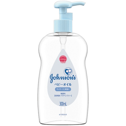 JNTLコンシューマーヘルス ジョンソンベビー ベビーオイル 無香料 300ml 1本（ご注文単位1本）【直送品】