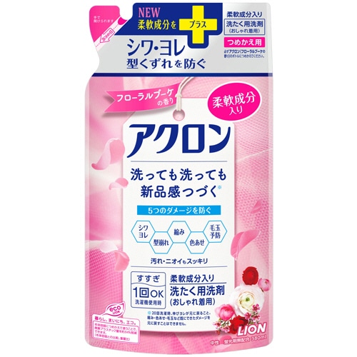 ライオン アクロン フローラルブーケの香り つめかえ用 380ml 1パック(ご注文単位1パック)【直送品】