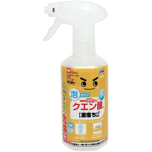 レック クエン酸泡スプレー 400ml C00133 1本（ご注文単位1本）【直送品】
