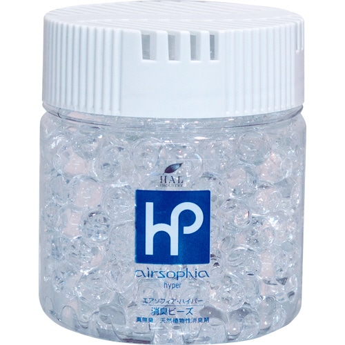 ハル・インダストリ エアソフィア・ハイパー 消臭ビーズ 140g 1個（ご注文単位1個）【直送品】