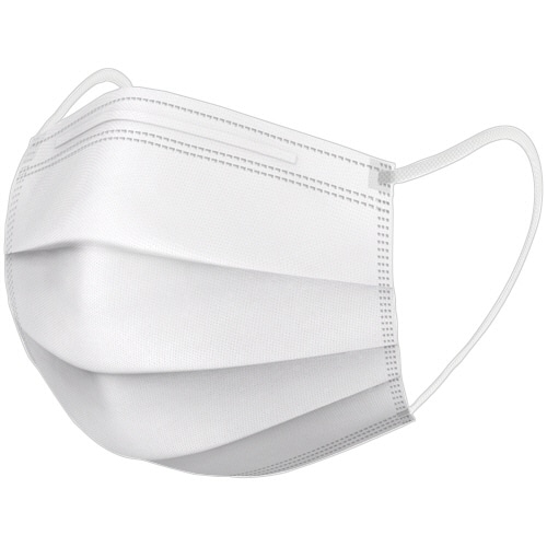 カワモト 3層立体サージカルマスク 50枚/箱（ご注文単位1箱）【直送品】