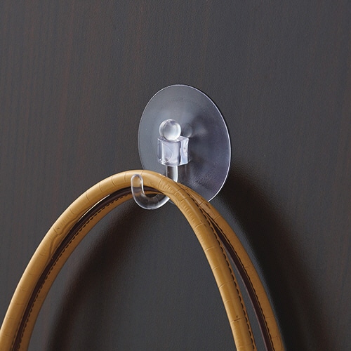 ミツヤ スイング吸盤フック 耐荷重2kg CKH-2 2個/袋(ご注文単位1袋)【直送品】