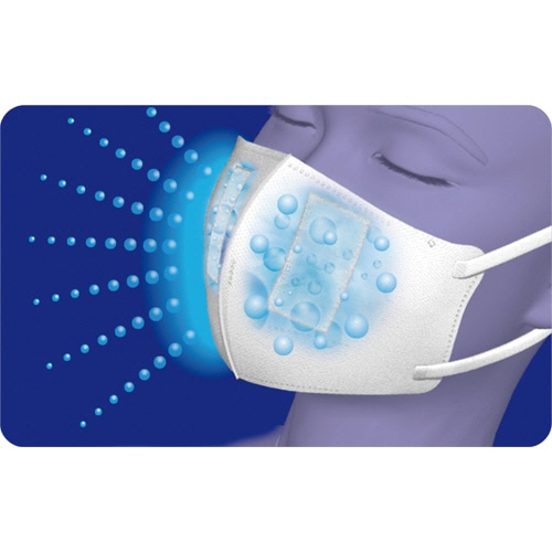 白元アース 快適ガード のど潤いぬれマスク 無香タイプ レギュラー 3枚/袋(ご注文単位1袋)【直送品】