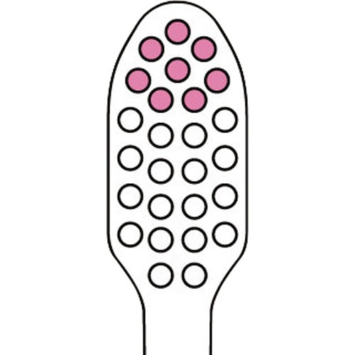 エビス メディフィットハブラシ やわらかめ B-187 1本(ご注文単位1本)【直送品】