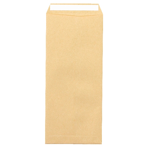 高春堂　ピース　R40再生紙クラフト封筒　テープのり付　長4　70g／m2　〒枠あり　4270　1パック（100枚）（ご注文単位1パック）【直送品】