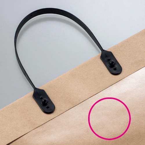 TANOSEE ラミネートクラフトバッグ 大 ヨコ320×タテ440×マチ幅110mm 白 1パック(10枚)(ご注文単位1パック)【直送品】