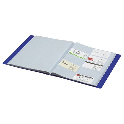 コクヨ 名刺ホルダー(POSITY) 固定式 A4タテ 600名用 ヨコ入れ ダークグレー P3メイ-765DM 1冊(ご注文単位1冊)【直送品】