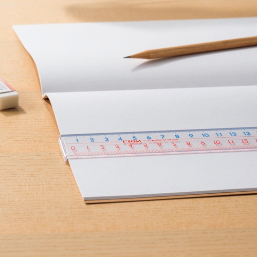 ライオン事務器 ピックアップ定規 15cm L-5 1本(ご注文単位1本)【直送品】