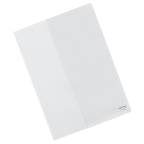 コクヨ　クリヤーホルダー（A3・二つ折り）　フ-755　1パック（5枚）（ご注文単位1パック）【直送品】