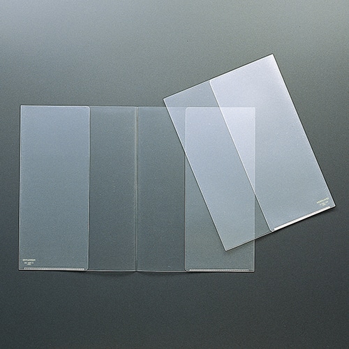 コクヨ　クリヤーホルダー（A3・二つ折り）　フ-755　1パック（5枚）（ご注文単位1パック）【直送品】