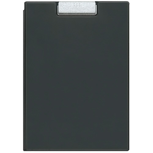 コクヨ　クリップホルダー　カバー付用箋挟　A4　黒　ヨハ-50D　1枚（ご注文単位1枚）【直送品】