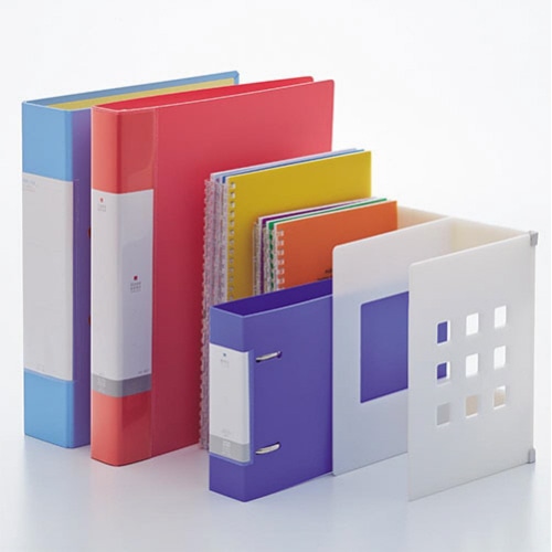 リヒトラブ 仕切ラック 2L 幅390mm 黄緑 A-7322-6 1個(ご注文単位1個)【直送品】