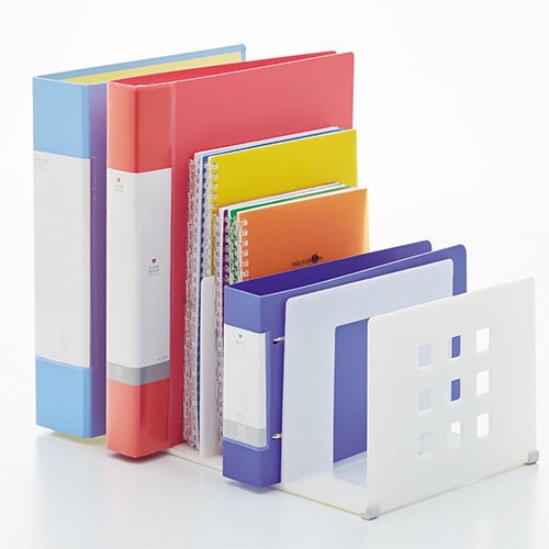 リヒトラブ 仕切ラック 2L 幅390mm 黄緑 A-7322-6 1個(ご注文単位1個)【直送品】