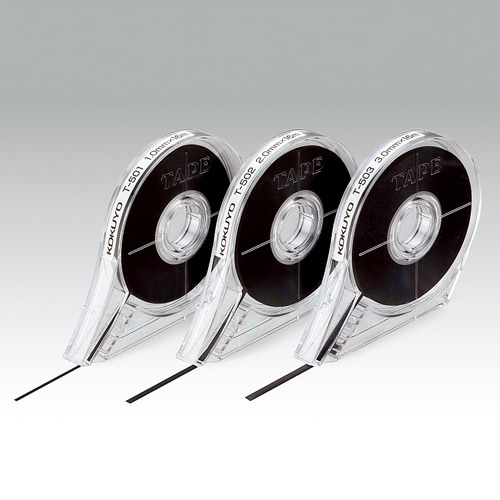 コクヨ ホワイトボード用罫引きテープ 幅2mm×長さ16m T-502 1個(ご注文単位1個)【直送品】