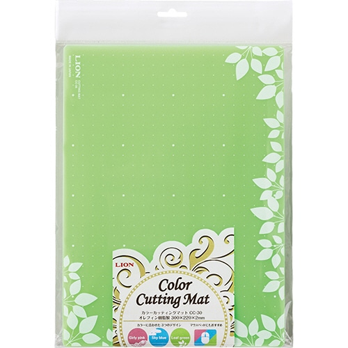 ライオン事務器　カッティングマット　グリーン　CC-30　1枚（ご注文単位1枚）【直送品】