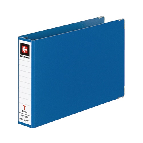コクヨ　データバインダーT（バースト用・レギュラータイプ）　T6×Y10　12穴　280枚収容　青　EBT-1210　1冊（ご注文単位1冊）【直送品】