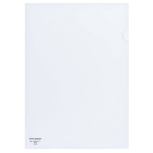 コクヨ　クリヤーホルダー　スーパークリヤー10（テン）　A3　透明　フ-TC756-0　1パック（5枚）（ご注文単位1パック）【直送品】