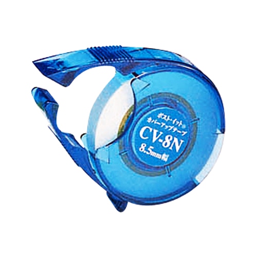 3M　ポスト・イット　カバーアップテープ　カッター付　8.5mm幅×10m　CV-8N　1個（ご注文単位1個）【直送品】