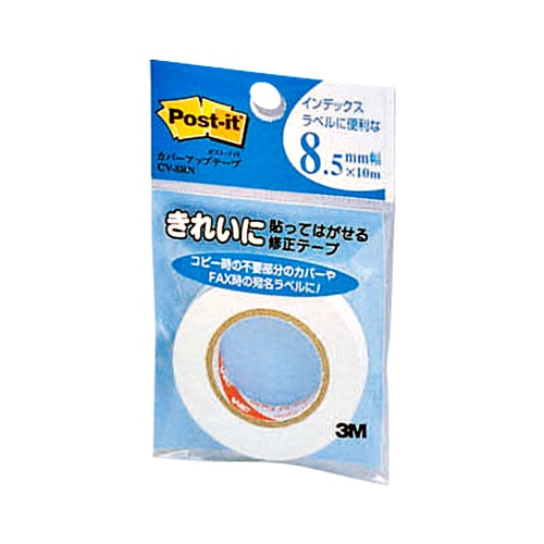 3M　ポスト・イット　カバーアップテープ　詰替用　8.5mm幅×10m　CV-8RN　1個（ご注文単位1個）【直送品】