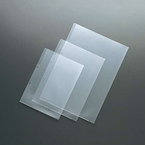 コクヨ クリヤーホルダー(2穴あき・透明) A4 フ-750 1パック(50枚)(ご注文単位1パック)【直送品】