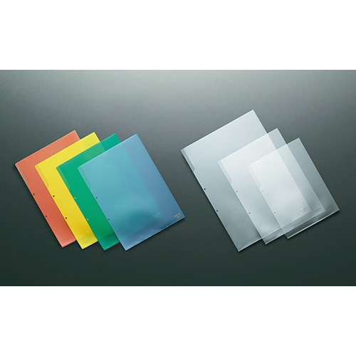 コクヨ クリヤーホルダー(2穴あき・透明) A4 フ-750 1パック(50枚)(ご注文単位1パック)【直送品】